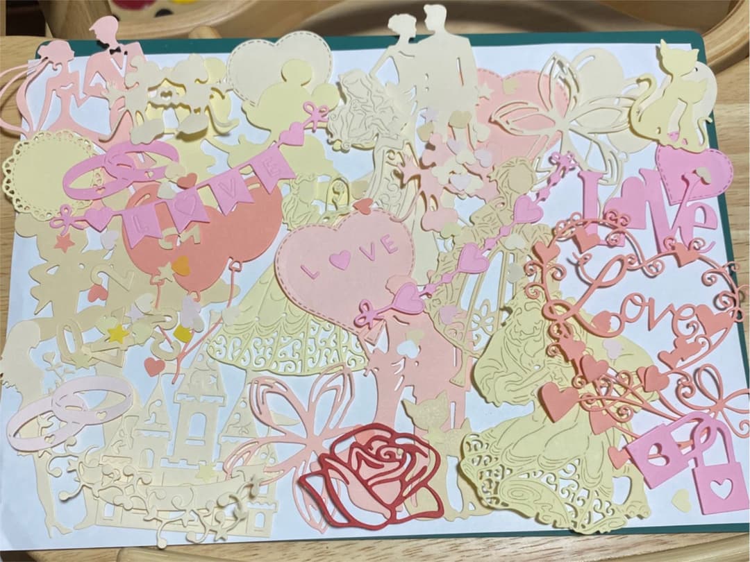 クラフトパンチ ウェディング 容量多 1 アルバム 写真 寄せ書き 結婚式