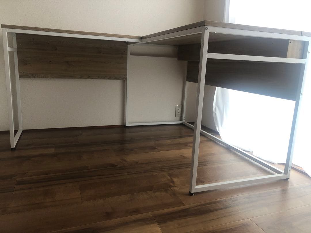 値下げ！【Habiano】L字型デスク