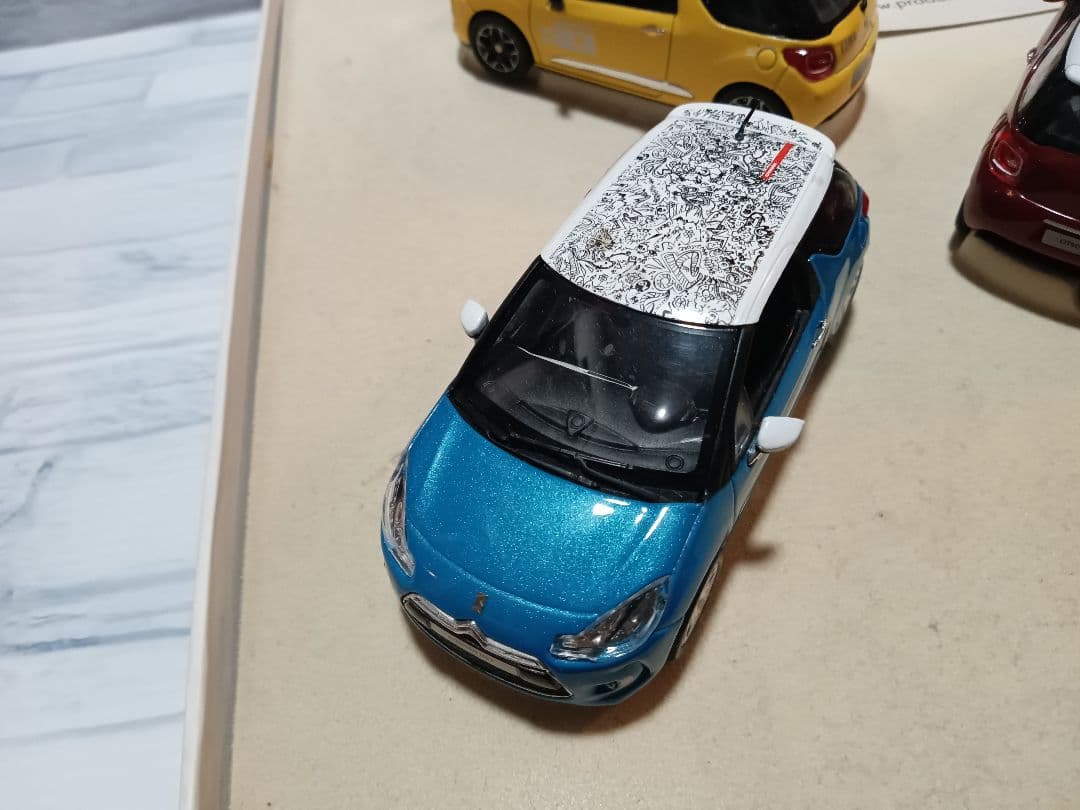 1/43 シトロエン　DS3 ディーラー品　ミニカー　3台セット