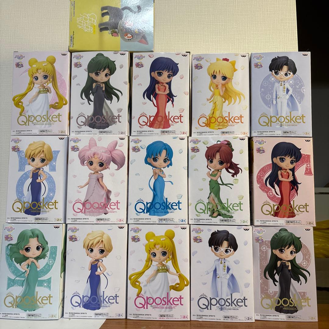 セーラームーン 16点セット売り セーラームーンqposket 16セット売り