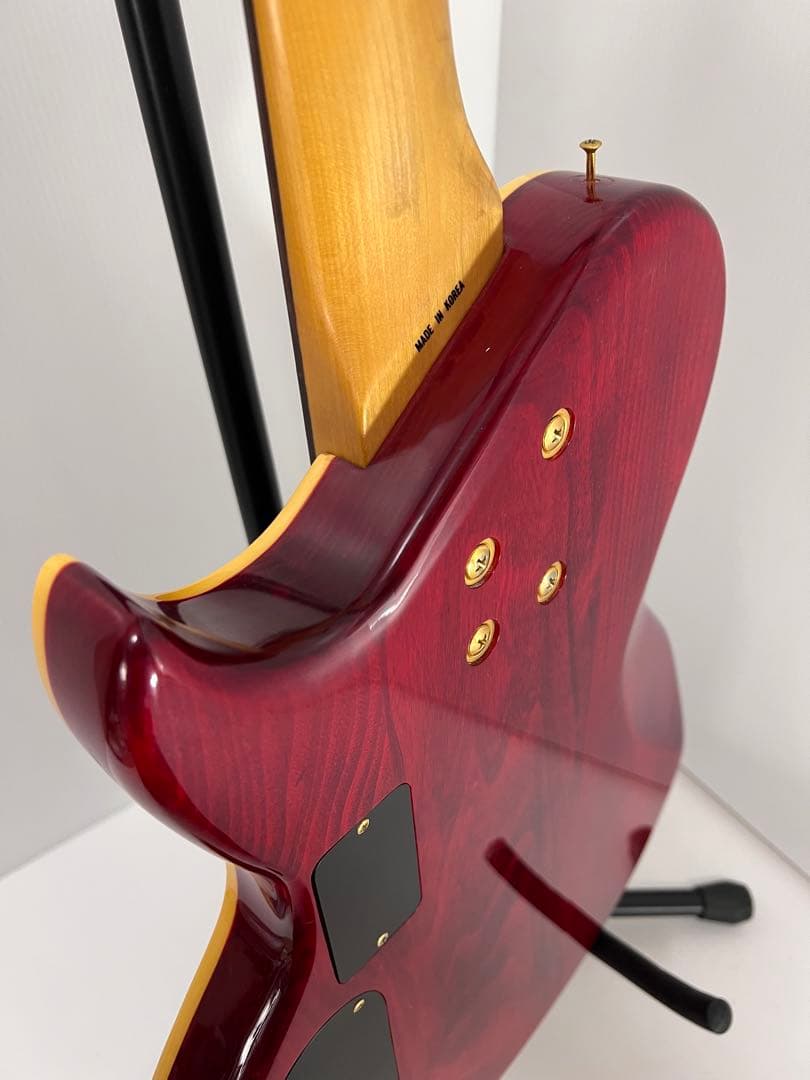 幻のAria ProII レスポール ベース 4弦 希少カラー RED GOLD - メルカリ