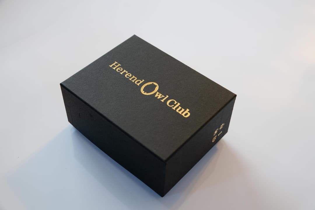 ヘレンドオウル世界のフクロウ箱ギリシャコリント