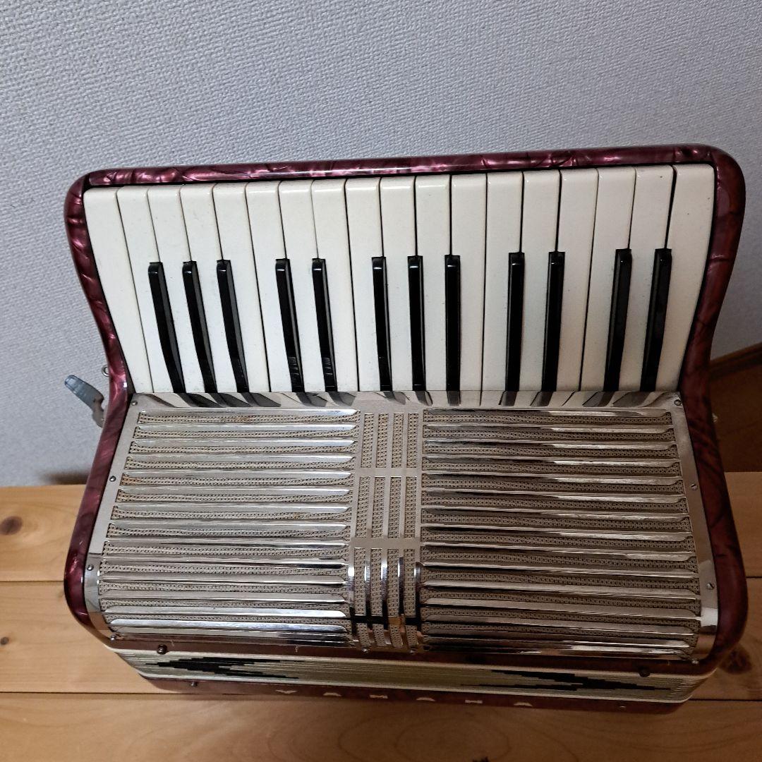 希少レア】Yamaha アコーディオン 30鍵 ピンク