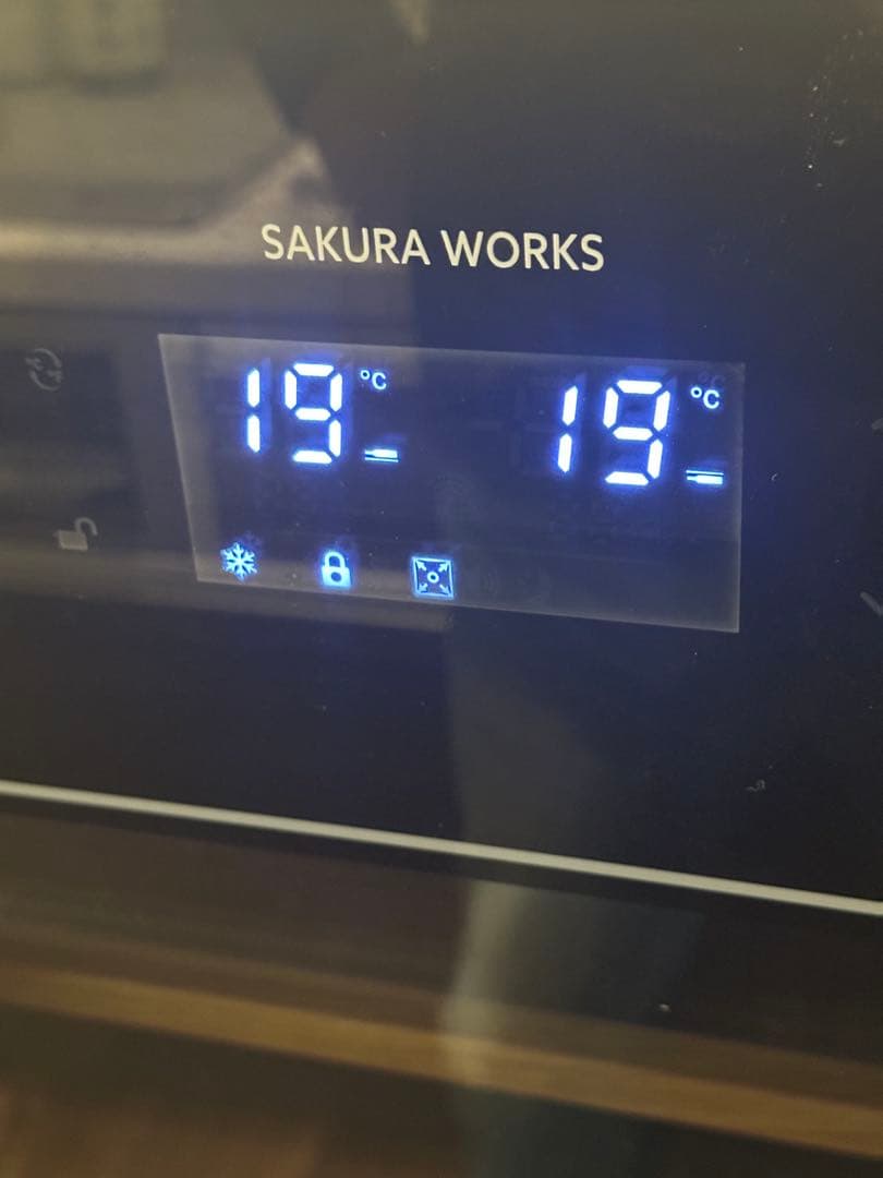 SAKURA WORKS ワインセラー ガラス扉