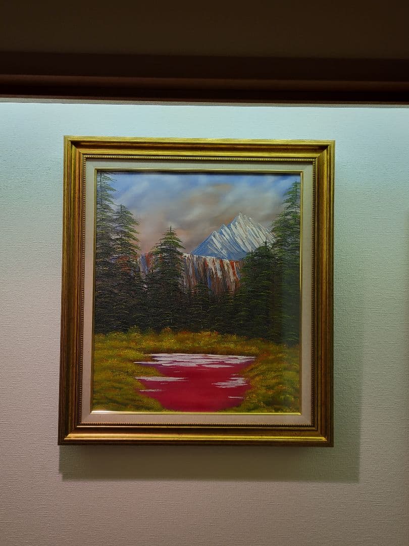 絵画 Mountain Serenity