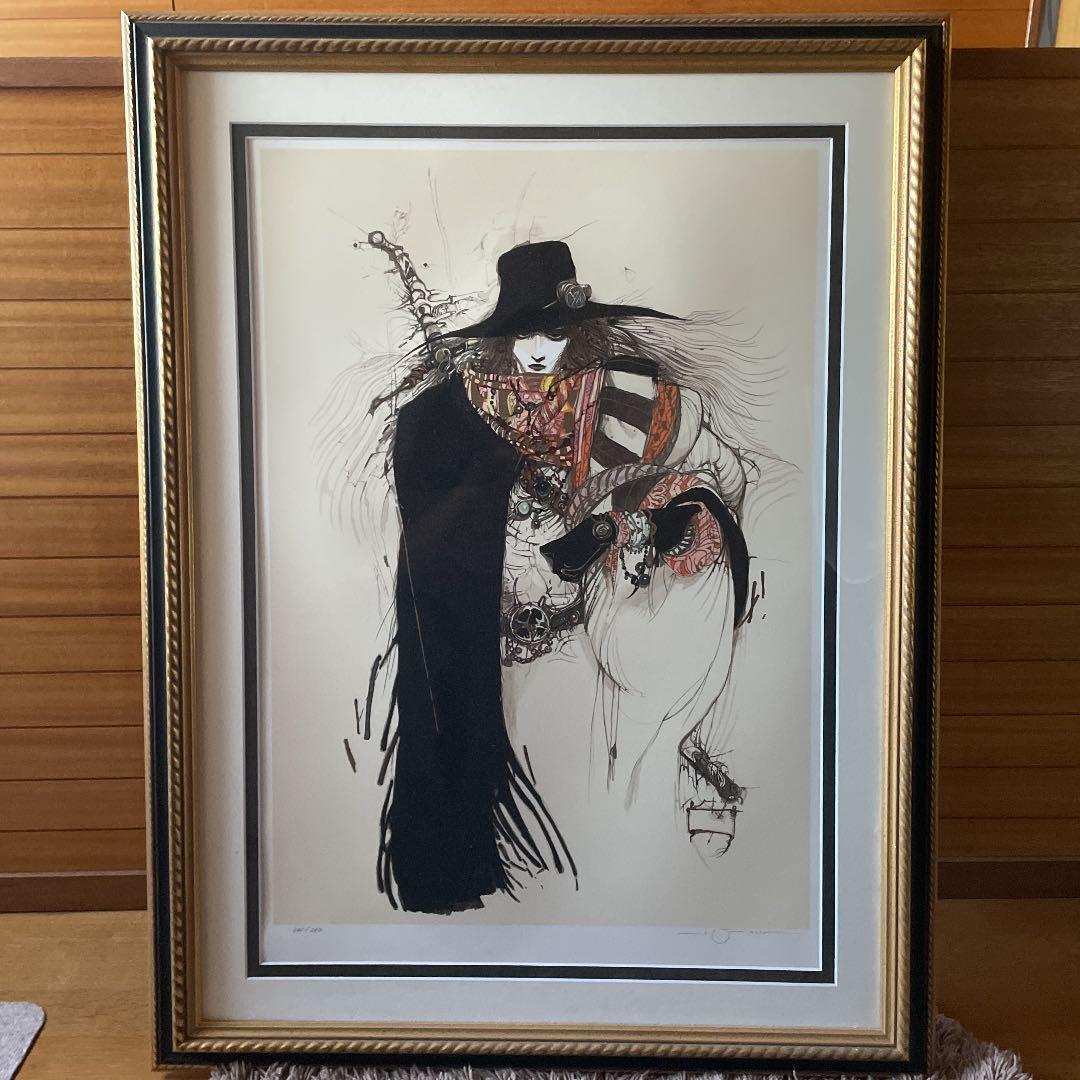 アールビバン 天野喜孝 リトグラフ ミスティ 菊地秀行 吸血鬼ハンター