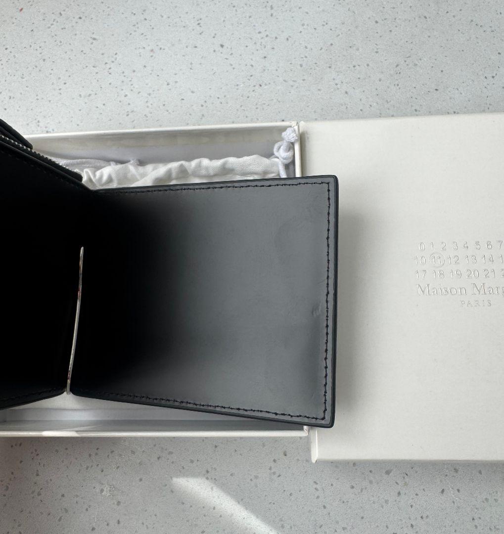 ❤美品Maison Margiela ブラック 二つ折り財布