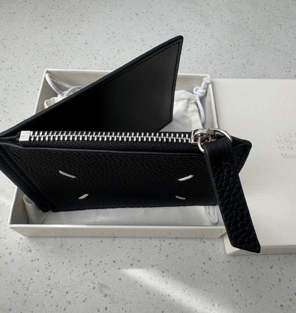 ❤美品Maison Margiela ブラック 二つ折り財布