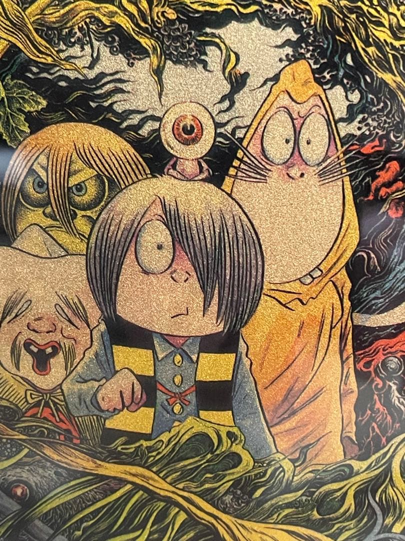 ゲゲゲの鬼太郎　ゴールドアートピクチャー　水木しげる K24(純金)1g