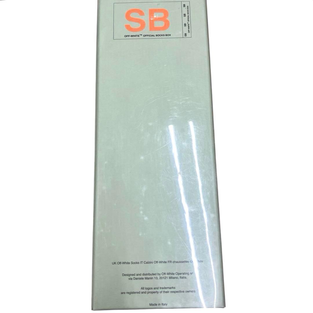 Off-White ソックス　グレー　タグ付　新品