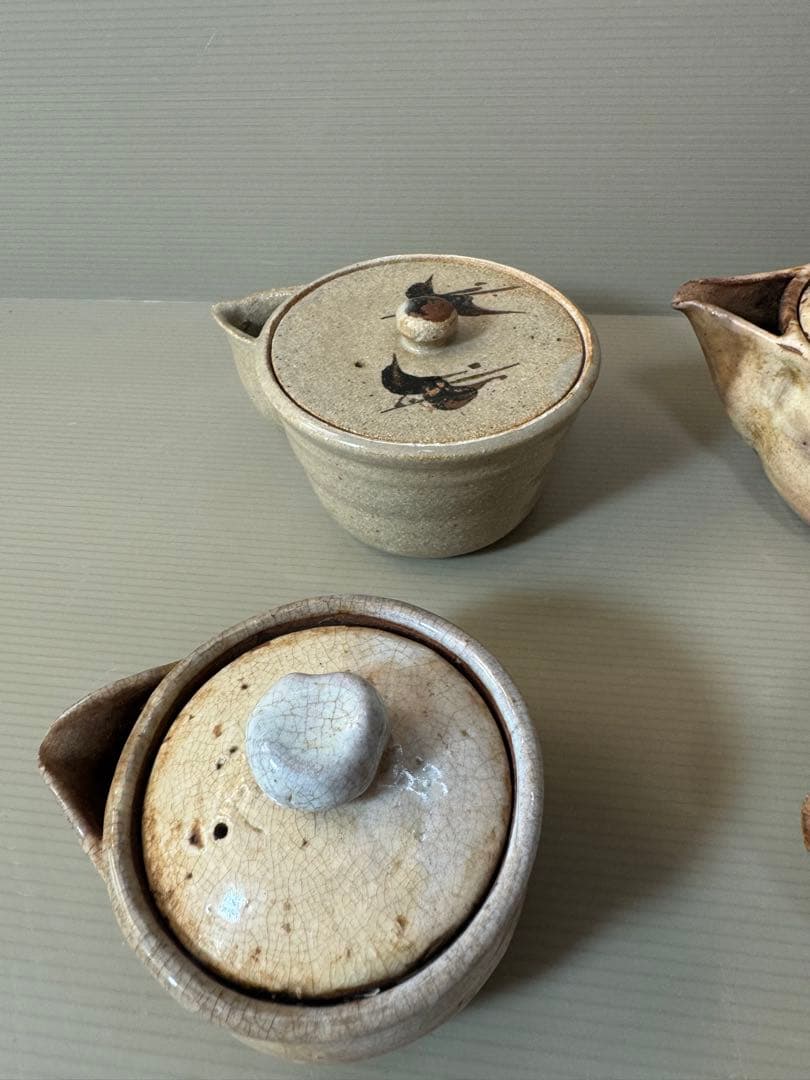 2790 萩焼 宝瓶 4客