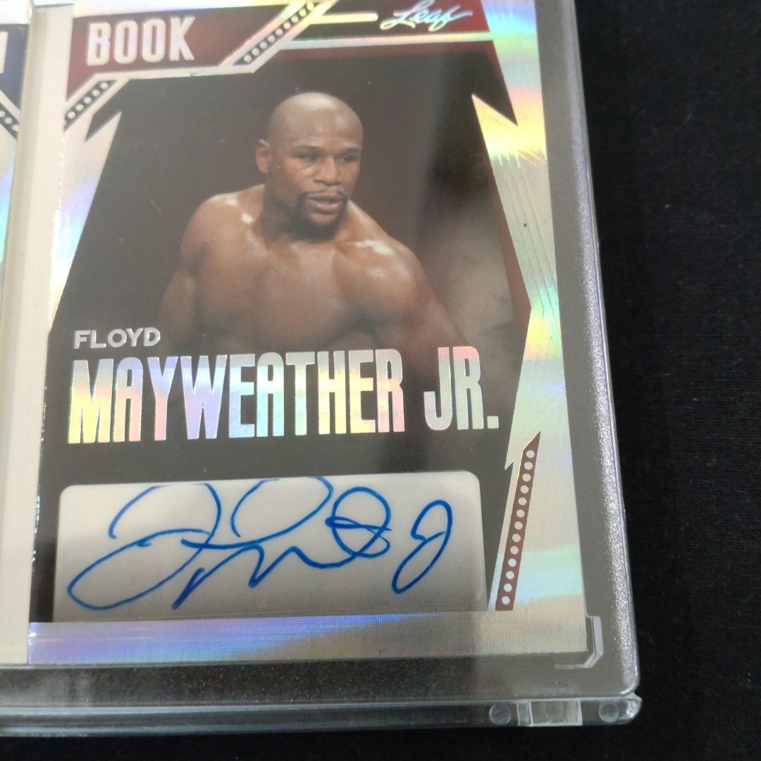 マイク・タイソン＆メイウェザー 直筆サインカード 1/1 - メルカリ