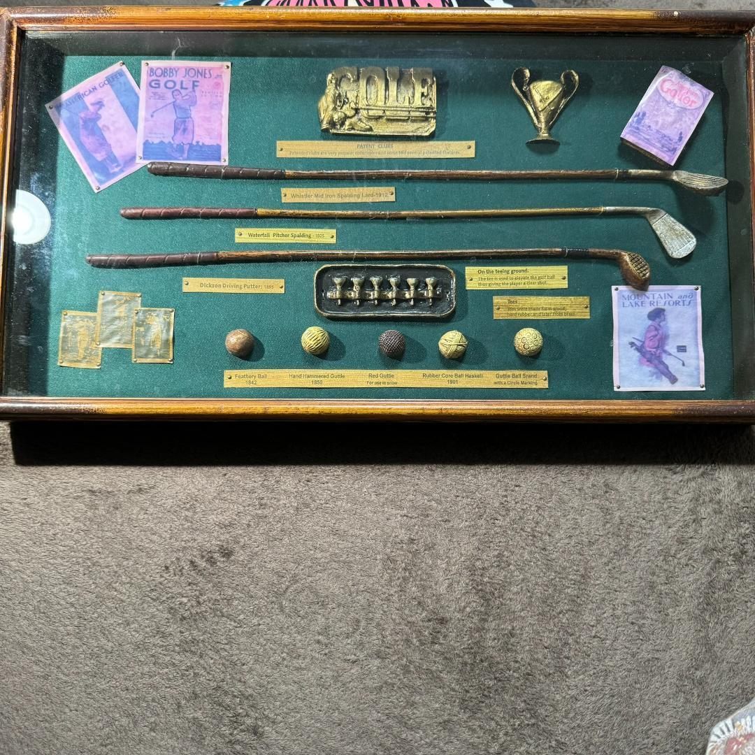希少サイズ アンティーク GOLF ゴルフクラブ インテリアボビージョーンズ