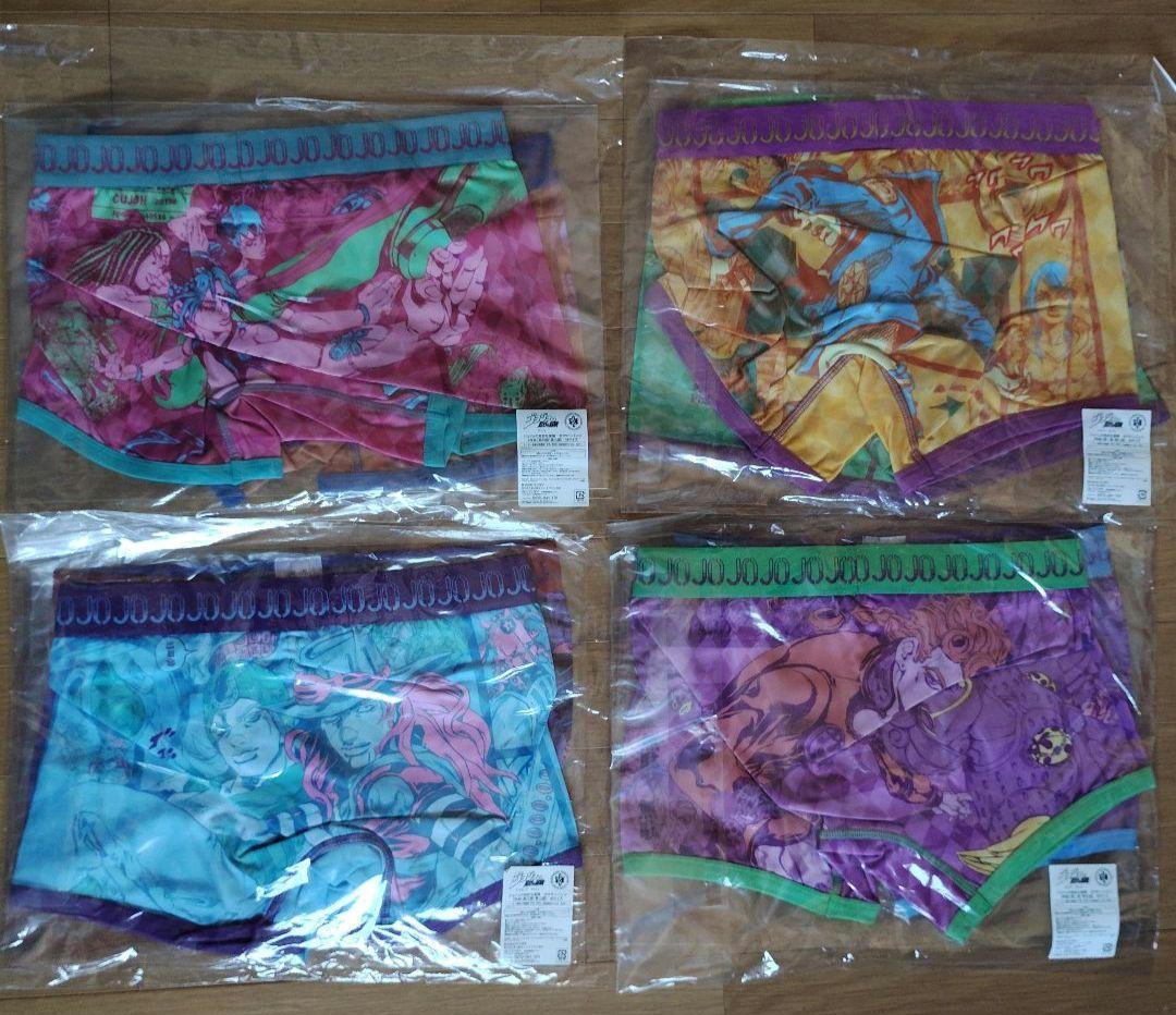ジョジョの奇妙な冒険　原画展記念ボクサーブリーフ　Mサイズ　1～8部 バンダイ 商品・サービスサイト | ジョジョの奇妙な冒険 原画展記念