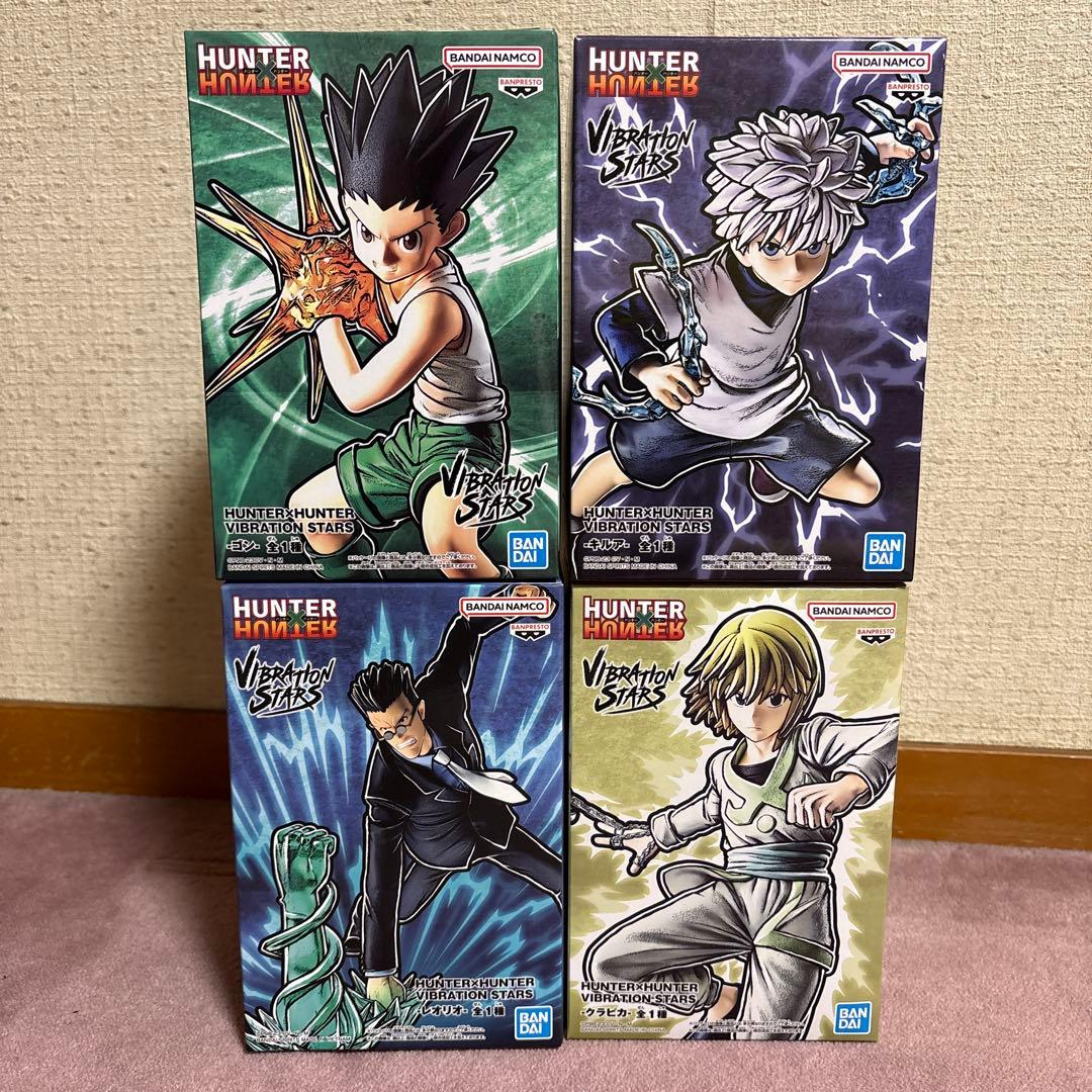 ハンターハンター ゴン キルア クラピカ レオリオ 4体セット - メルカリ