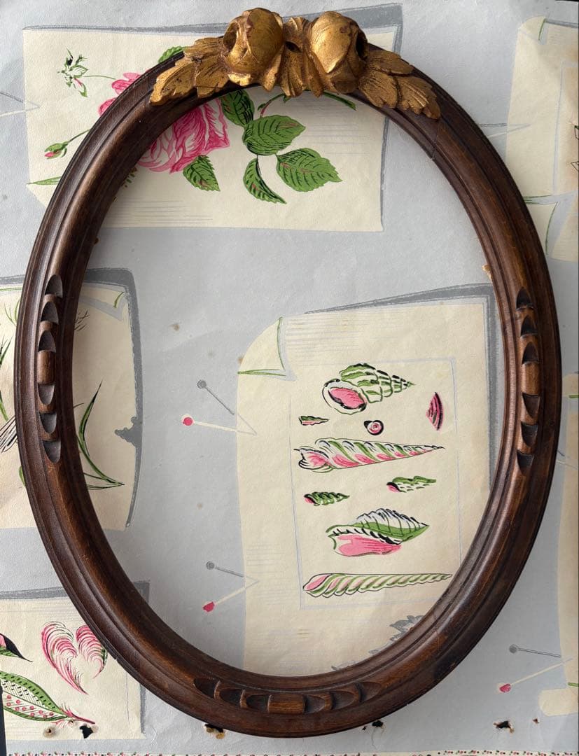 大型フレンチフレーム✳︎アンティーク✳︎アッシュペー