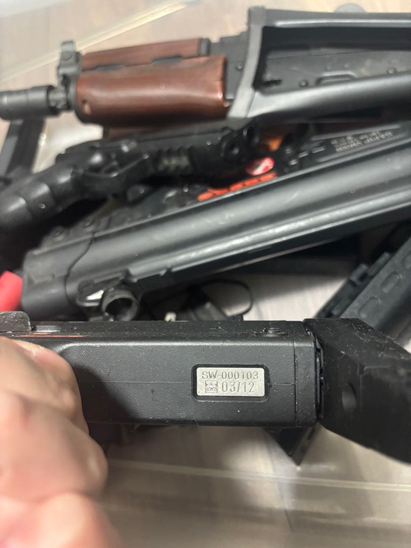 エアガンセット AK-47 MP5 G3 PIP VM009 ハンドガン　セット