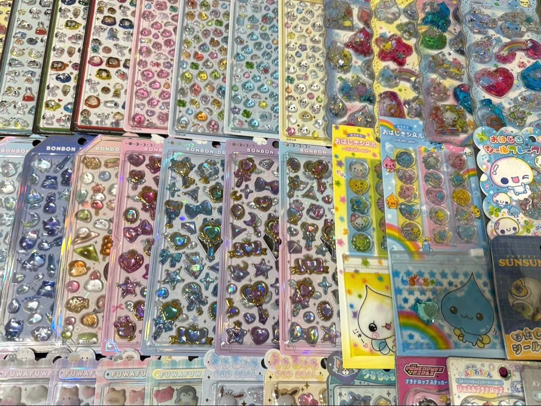 ボンボンドロップ等　シールまとめ売り【82点】