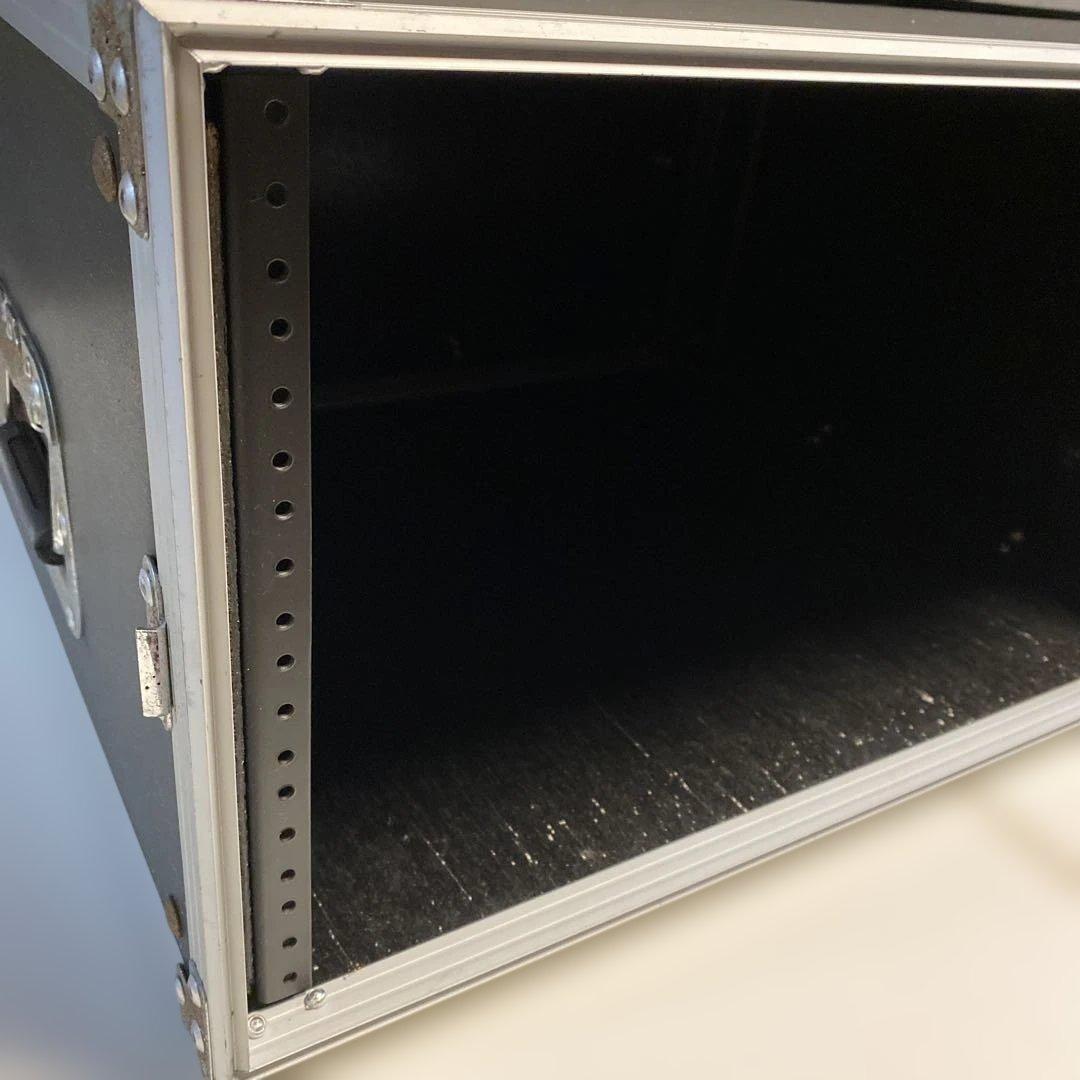 6U ラックケース ① ロング 奥行45cm 両側レール