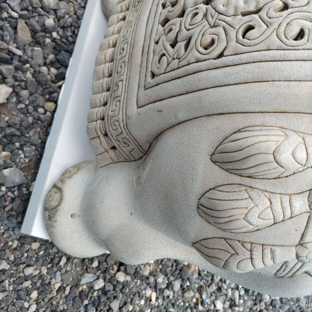 陶器製　象　花台　置物　インテリア アンティーク アジアン　オブジェ