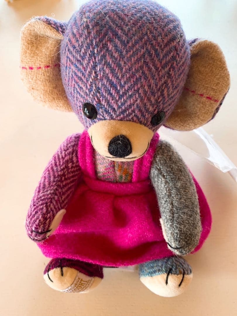 美品メリーソート ハリスツイードチーキー