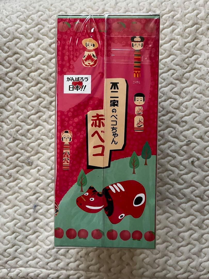 りょうさん専用 ペコちゃん 赤べこペコちゃん人形 新品未開封の通販は