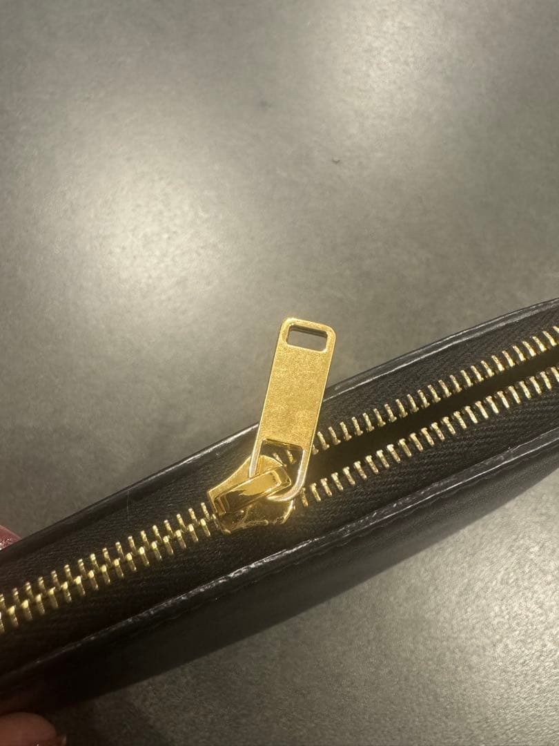 CELINE ブラック レザー ケース