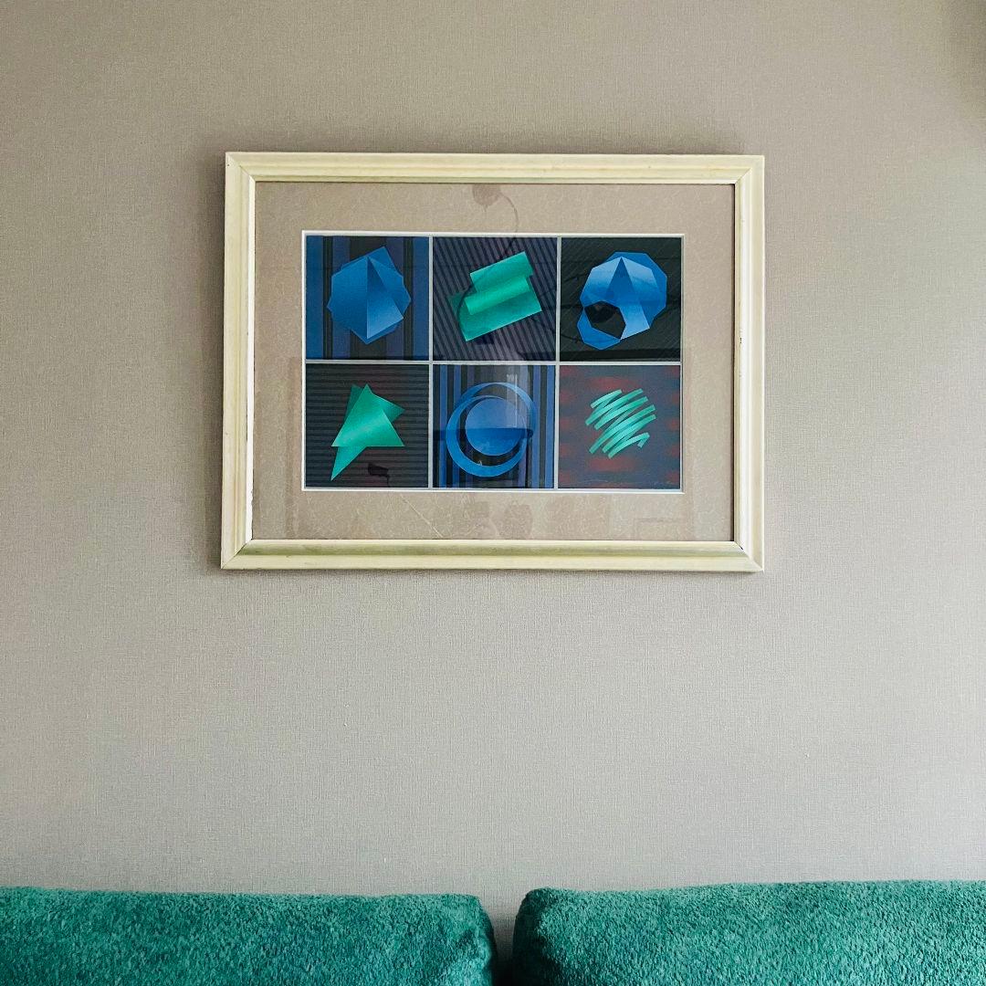 ◉ ヴィクトル・ヴァザルリ 版画「Citra」スイス刷り オプアート オプ