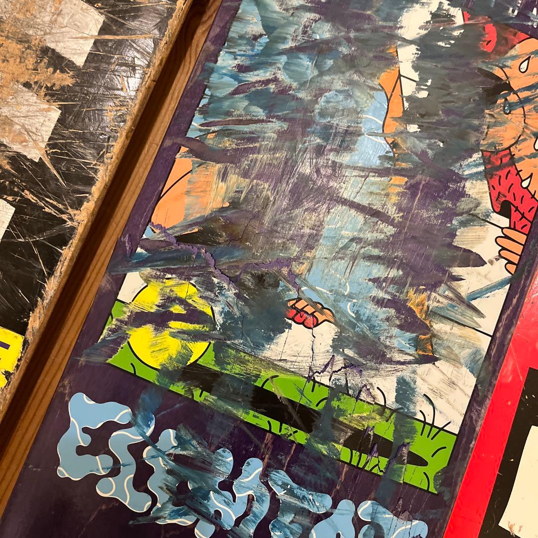 スケートボード 廃デッキ１０枚