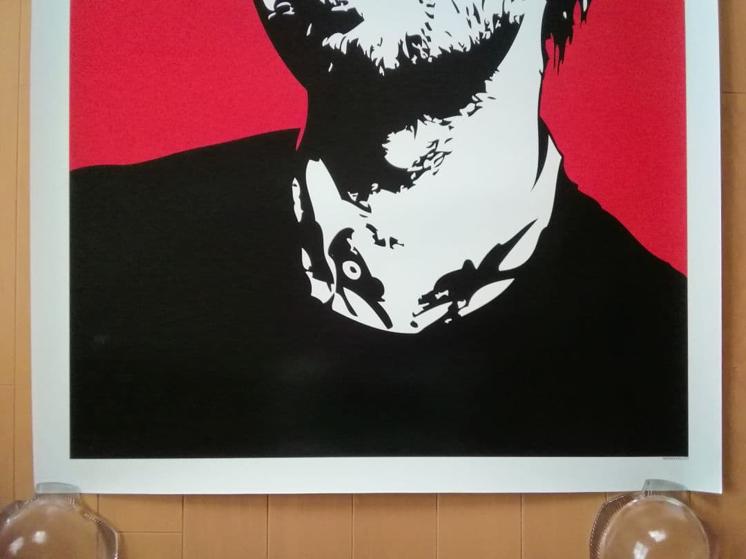 ジャッキー シェフィンズ Radio head トム ヨーク 特大ポスター - メルカリ