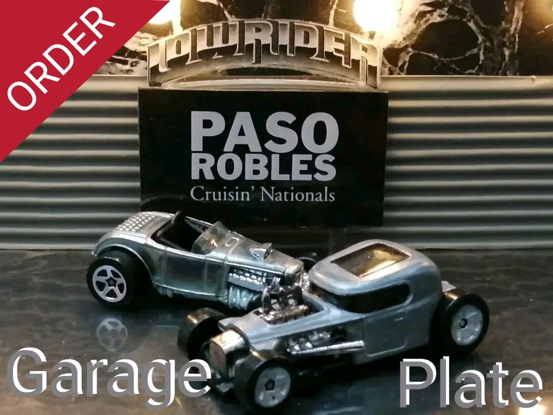 ★ Diorama Garage Plate　　　　　　　　　　　　　　【数限】 ☆ Diorama Garage Plate 【数限】 ☆ Diorama Garage Plate 【数限