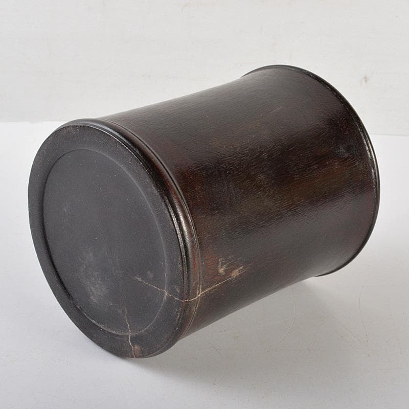 中国 書道具 唐木紫壇製 筆筒 N 6375E - メルカリ