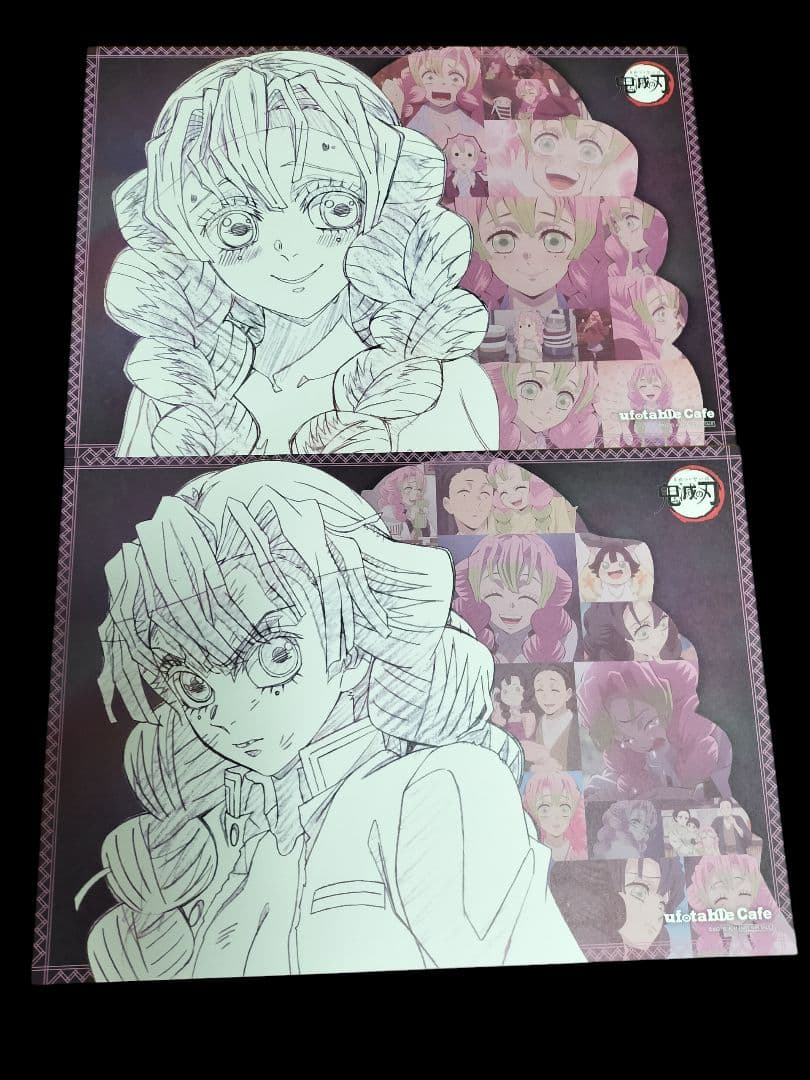 鬼滅の刃 柱カフェ 恋柱 甘露寺蜜璃 ランチョンマット - メルカリ