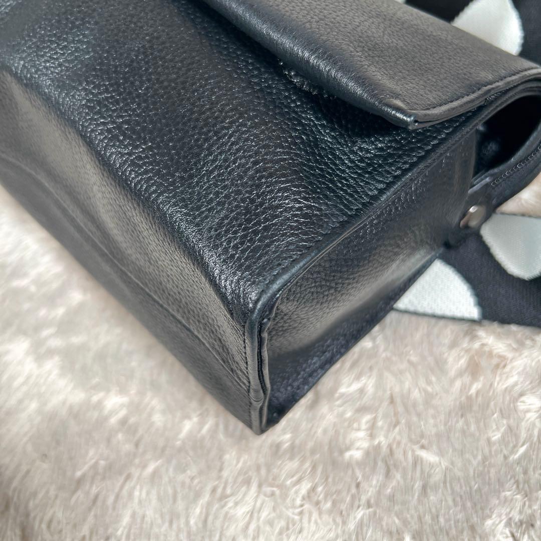 極美品　ear PAPILLONNE ショルダーバッグ ワイド　ダルメシアン