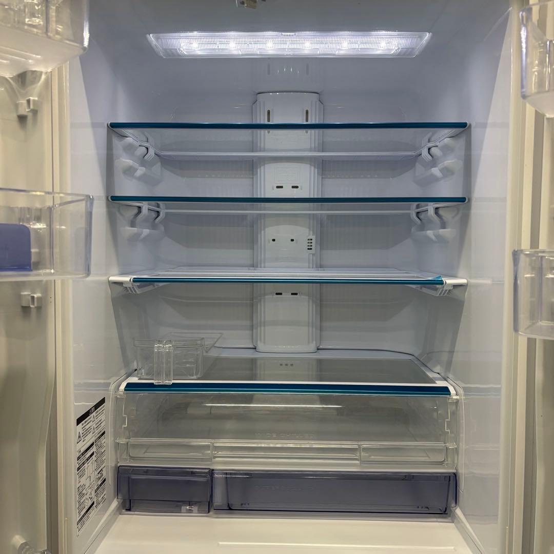 48　三菱　冷蔵庫　400L級　大型　フレンチドア　白　綺麗　設置無料　安い‼️