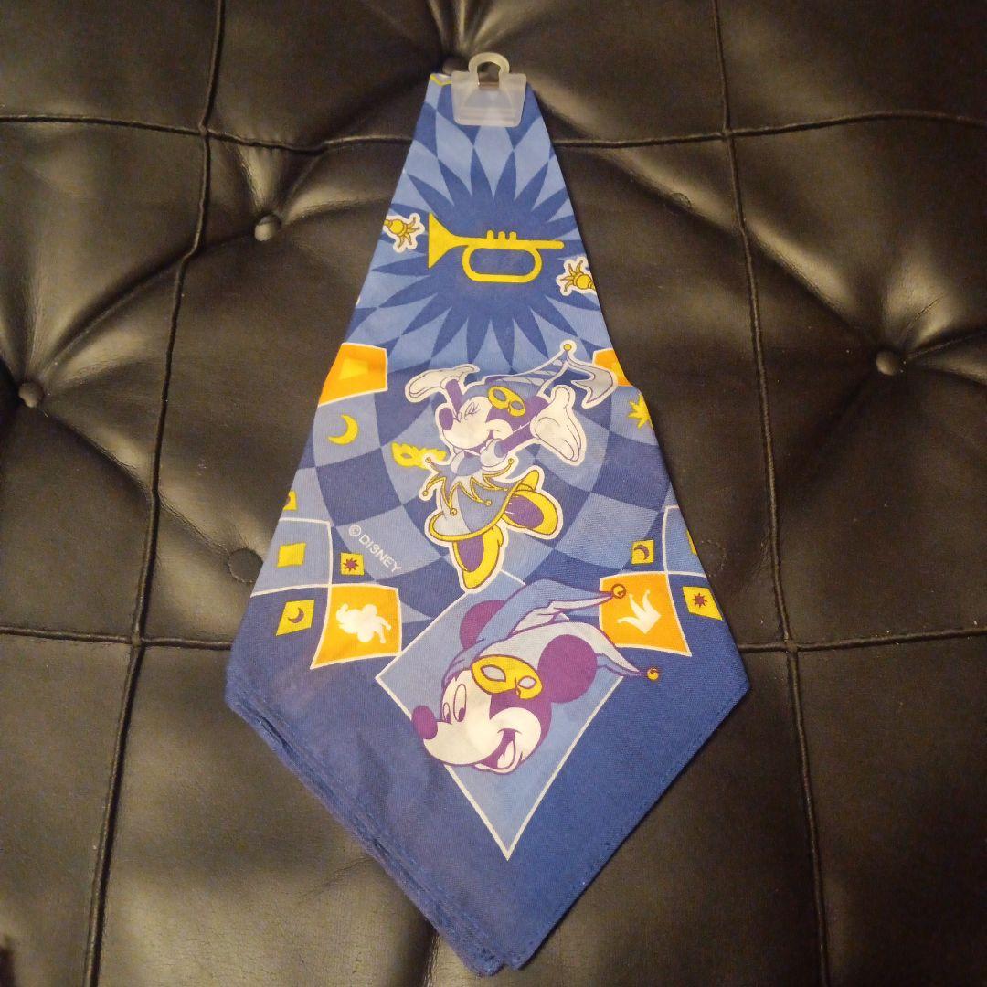 ディズニーランドレトロ15thべんとうチーフ2枚バンダナ2枚ハンカチ