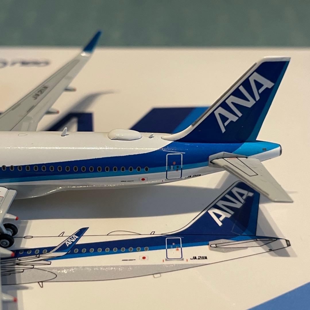 ANA A320neo JA211A 全日空 エアーバス jc 1:400
