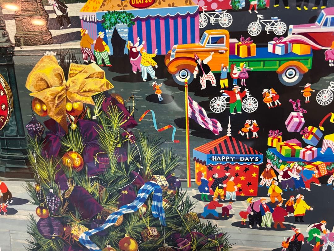 ヒロ・ヤマガタ 「GIFT SEASON」シルクスクリーン 証明書・箱・保存袋