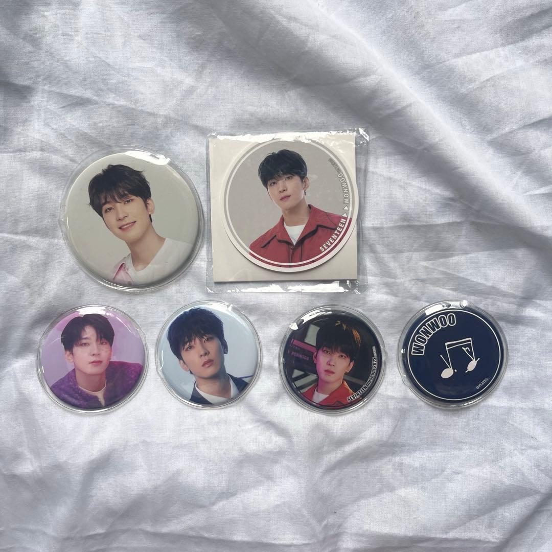 ウォヌ 缶バッジ まとめ売り