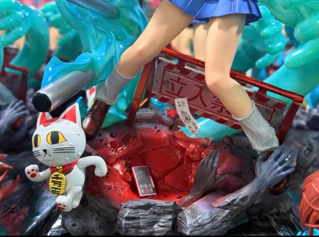 ダンダダン Mask 綾瀬桃 もも フィギュア ガレージキット スタチュー