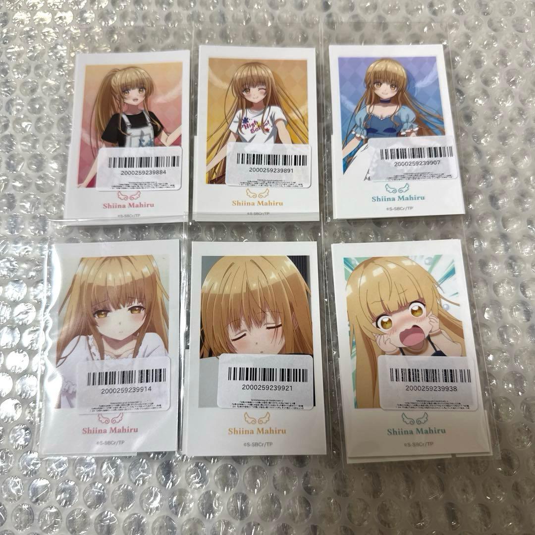 お隣の天使様 椎名真昼 FAMくじ チェキ風カード コンプリート - メルカリ