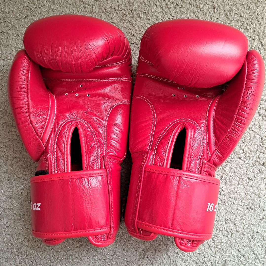 K-1 ボクシンググローブ 16oz レッド - メルカリ