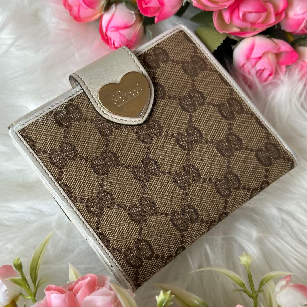 Gucci GGパターン 二つ折り財布