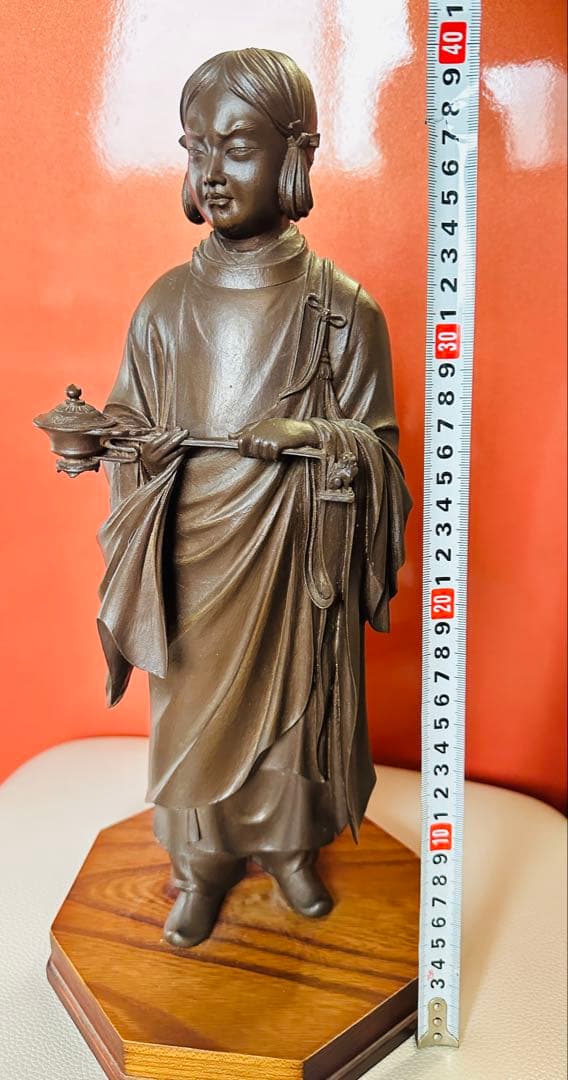 一重孔希 陶器 羅漢 陶仏 オブジェ