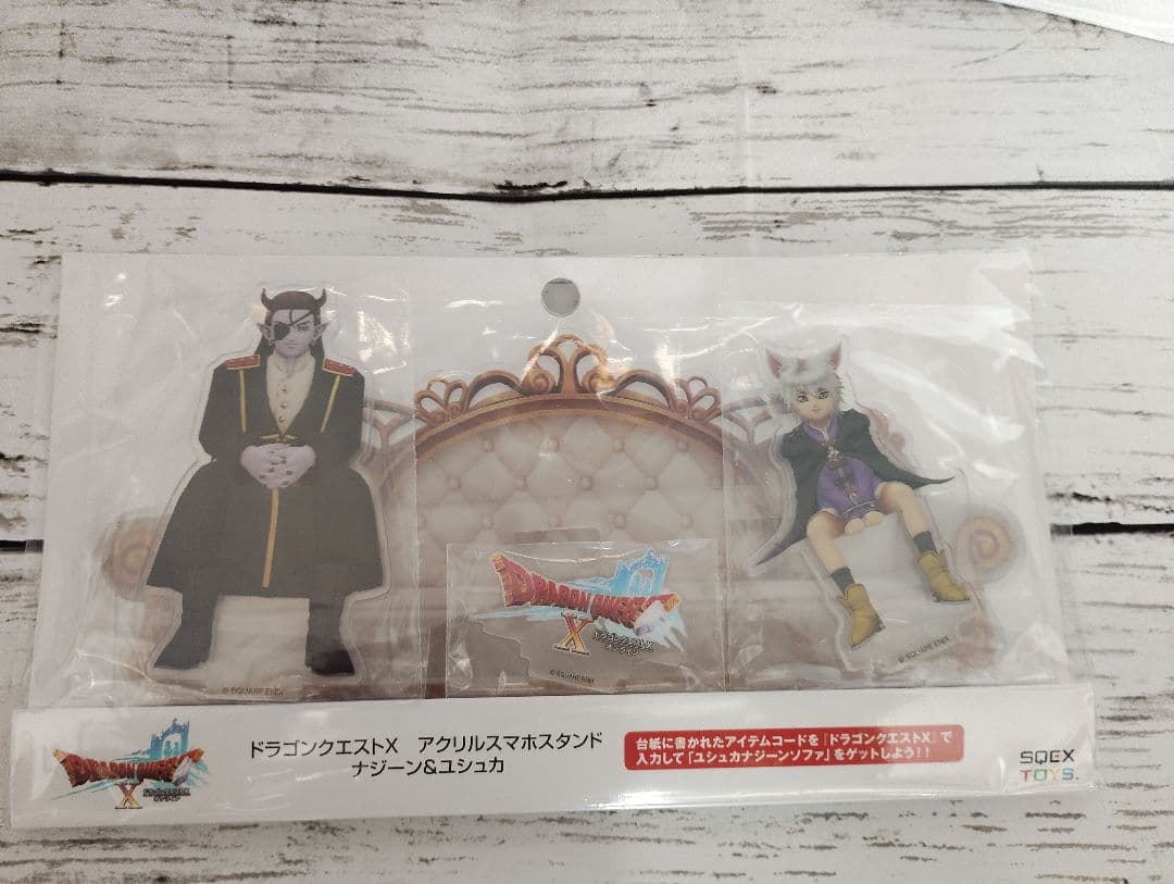 ドラクエXアクリルスマホスタンド ナジーン＆ラキ - メルカリ