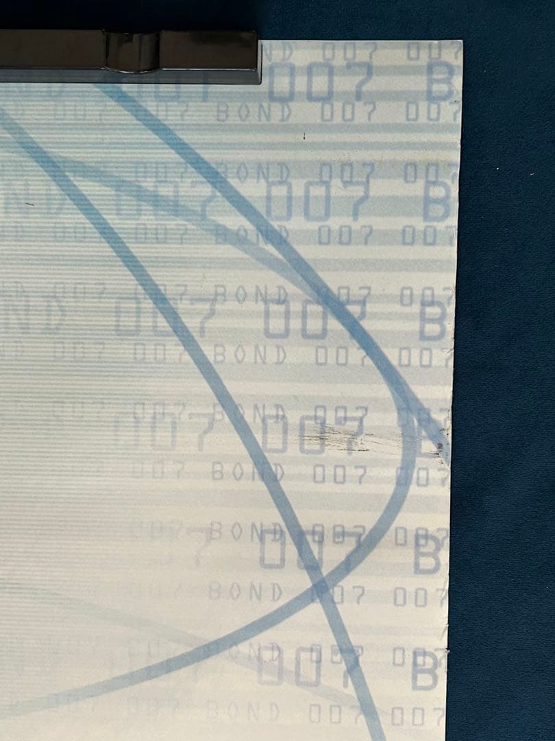 007 ワールド・イズ・ノット・イナフ　USオリジナル映画ポスター