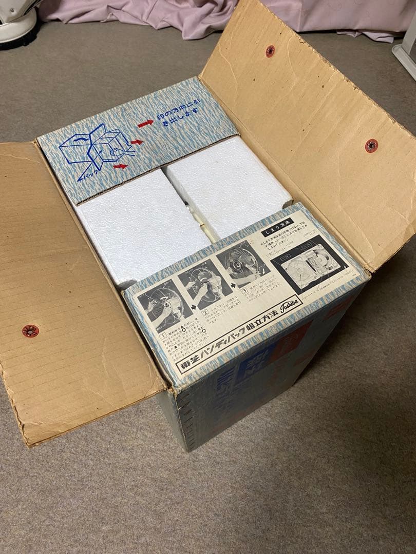 Toshiba DF-30W 扇風機 昭和レトロ