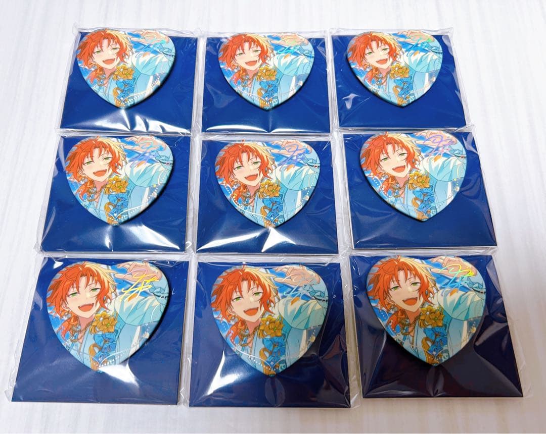 あんスタ 月永レオ 中国限定 傾心缶バッジ第二弾 ハート缶バッジ