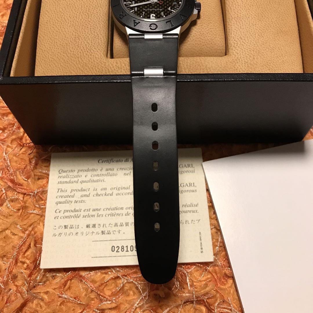 美品　ブルガリ　アルミニウム　AL38TA 自動巻