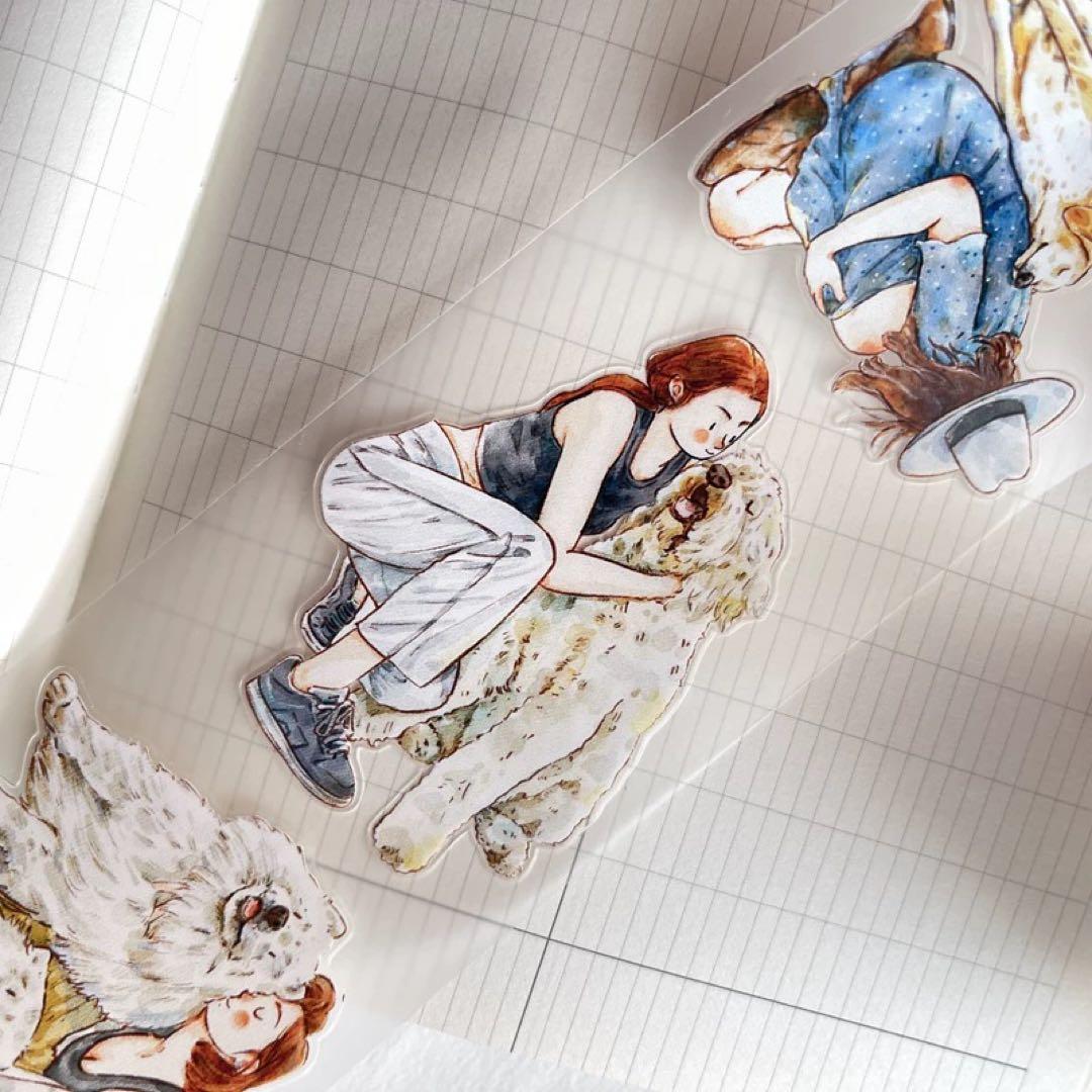 ⭐️SALE⭐️DingDing《小心肝》海外マスキングテープ　マステ 【2009】